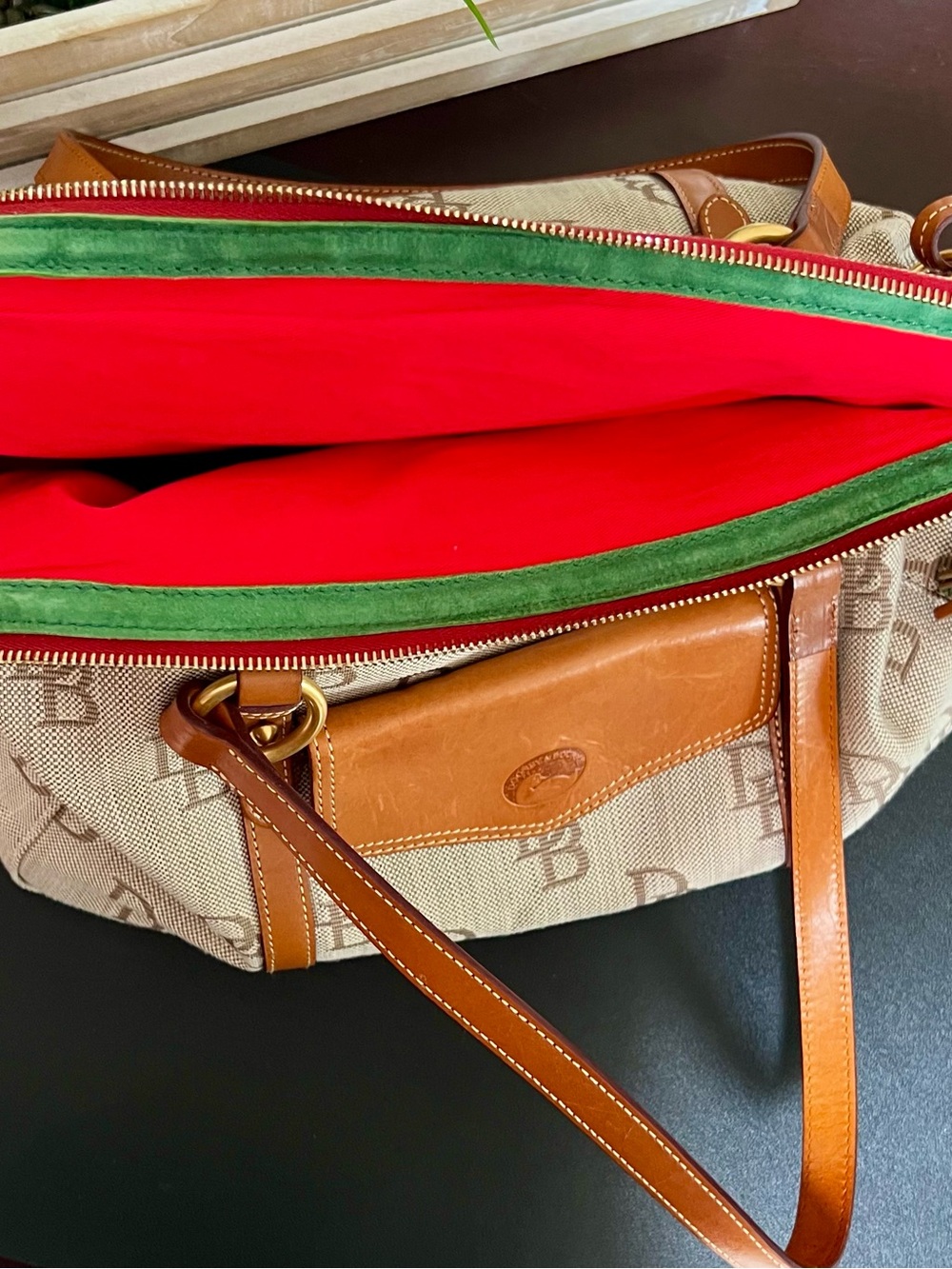 DOONEY & BOURKE Florentine Jacquard "The Smith" Shoulder Bag - Picture 8 of 15